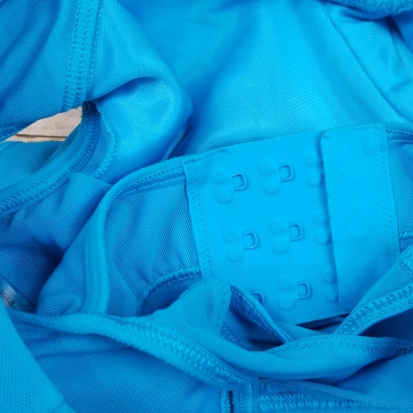 Athleta Blue Va Va Built In Bra Workout Tank - Picture 7 of 8